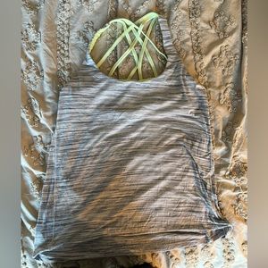Lululemon Tank with Built in Bra Sz 12